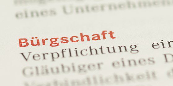 Hörtkorn Unternehmensgruppe - News - Bürgschaft