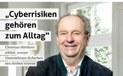 Cyberrisiken gehören zum Alltag: Christian Hörtkorn im ProMagazin